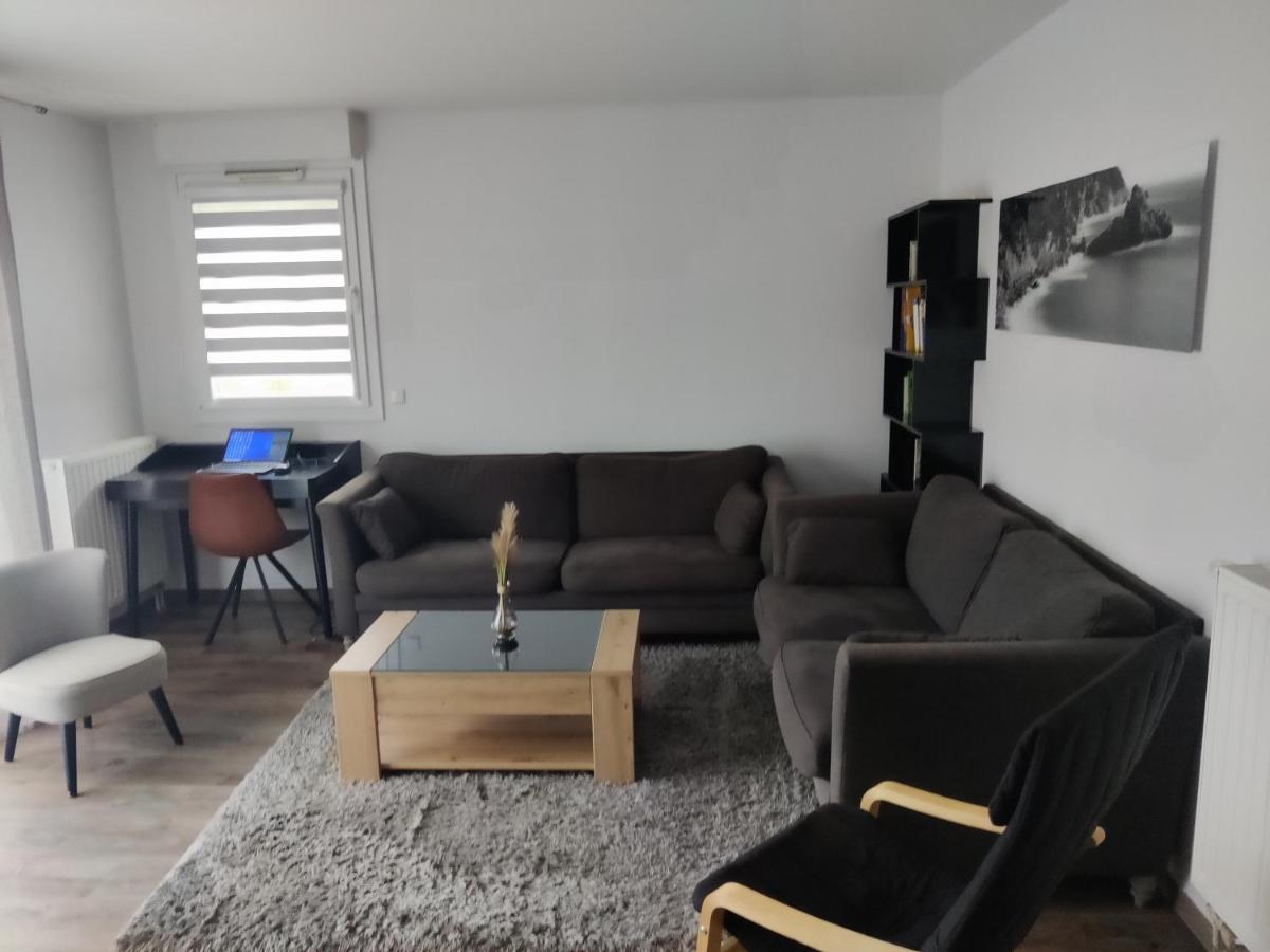 App 5 Pers, Parking, 3Mn Rer A, 40 Mn Du Centre De Paris, Cergy Le Haut Exterior foto
